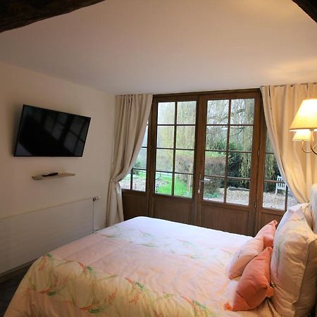 Maison Normande De Caractere A Colombages Saint-Hymer Eksteriør billede
