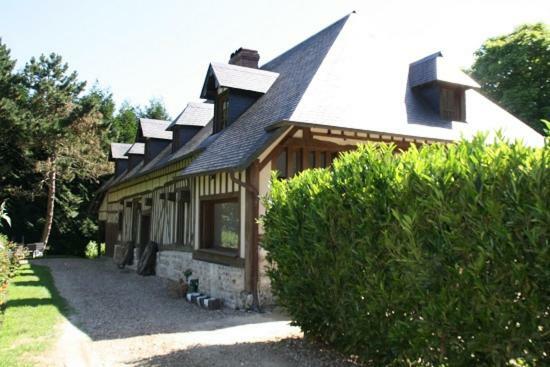 Maison Normande De Caractere A Colombages Saint-Hymer Eksteriør billede